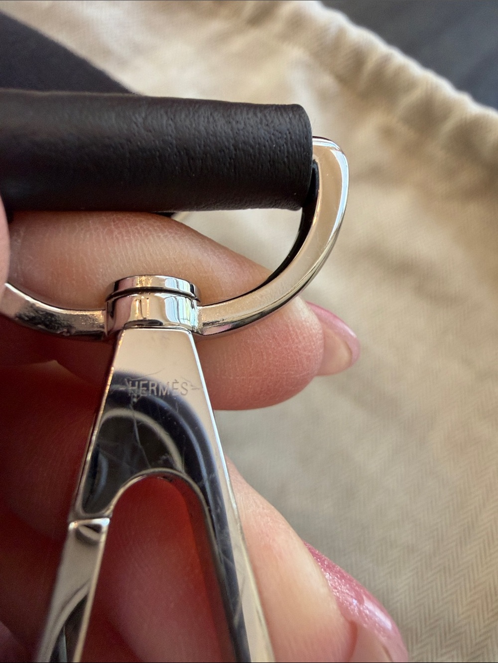 Hermes Evelyne III 29 PM in Caban Clemance Leather - Picture 12 of 16